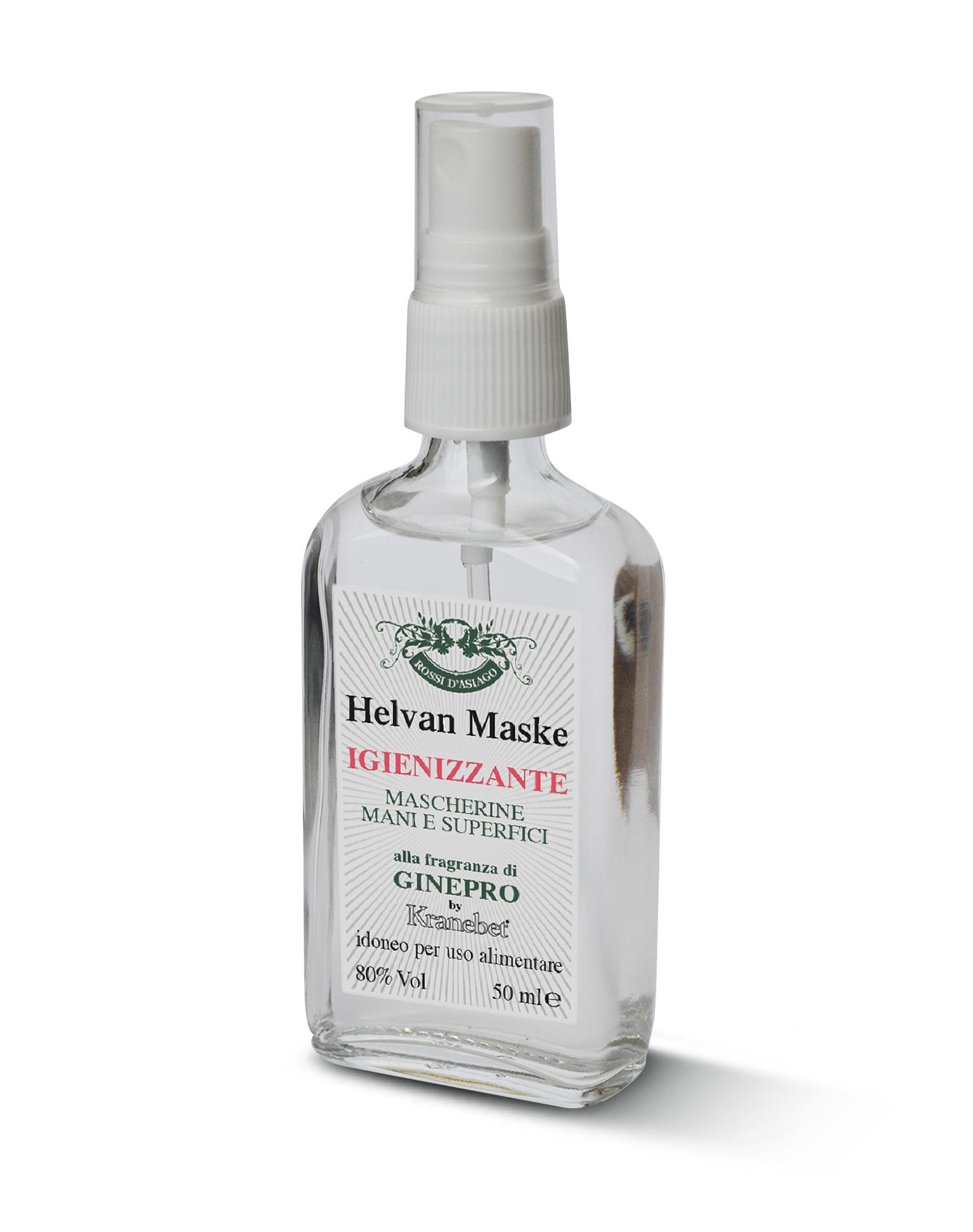 Igienizzante spray Helvan Maske