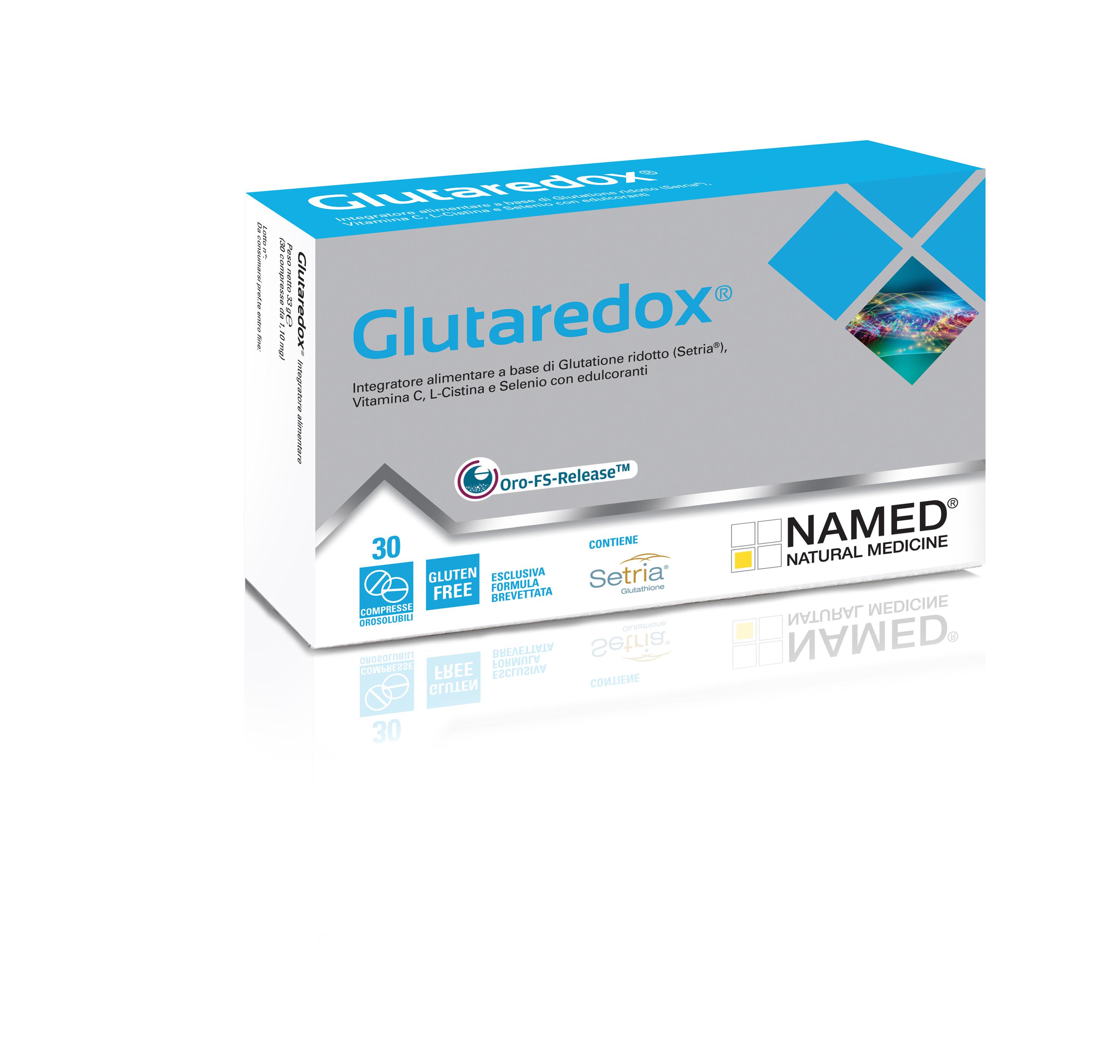 GLUTAREDOX NAMED- INTEGRATORE ALIMENTARE A BASE DI GLUTATIONE