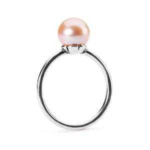 Anello Petali Di Perla Rosa  - Main view