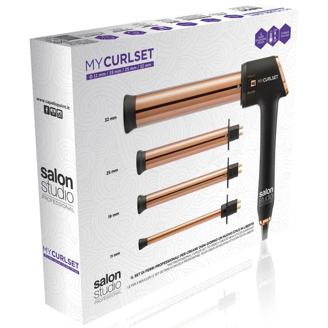 MyCurlSet Set di Ferri Arricciacapelli