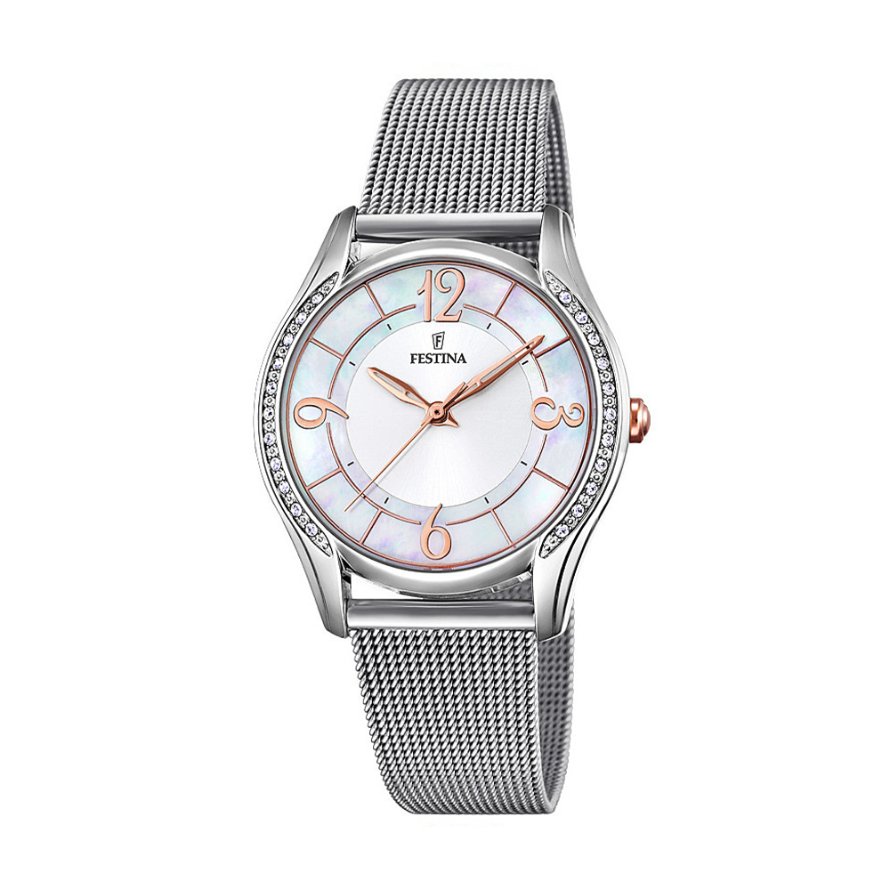 Orologio Donna della collezione Boyfriend, colore Grigio - Main view