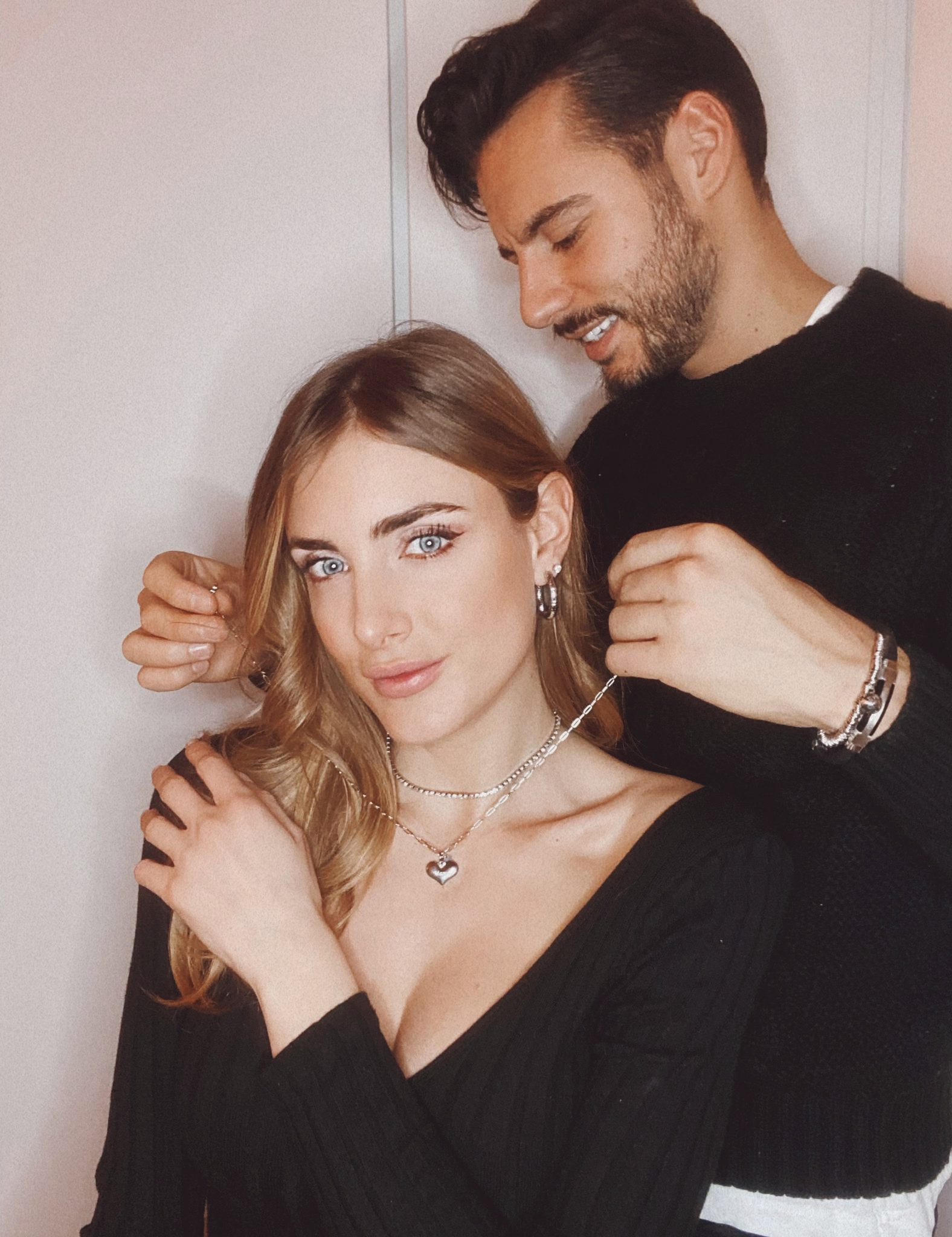 Collana A Catena Con Cuore O-ring Per Donna – Gioiello Punk Gotico Cubano Regolabile In Metallo, Fatto A Mano