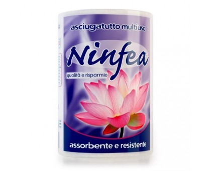 24 rotoli di  Asciugatutto 2 veli pura ovatta