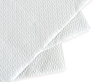 Tovaglietta stesa bianca 30x40