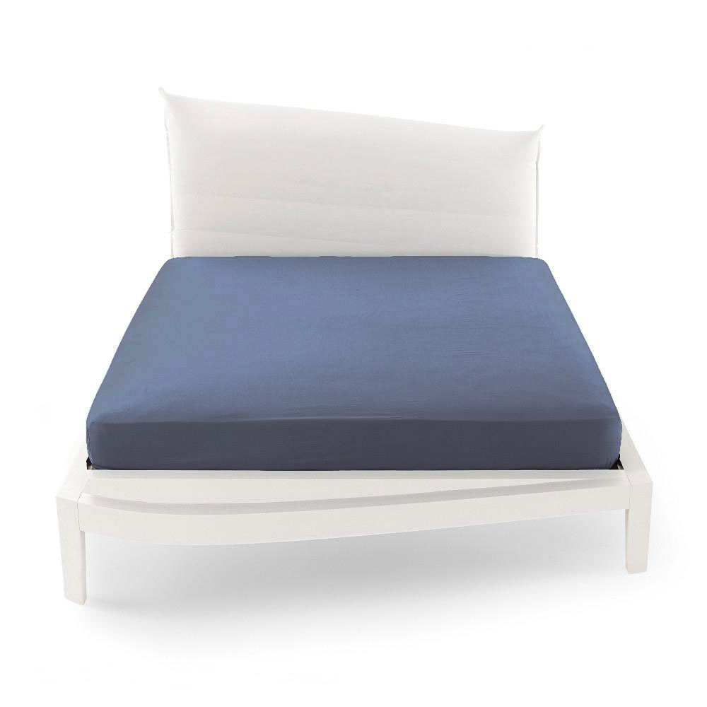 Lenzuolo con angoli matrimoniale Percalle 180x200 alto 30 NETCASA