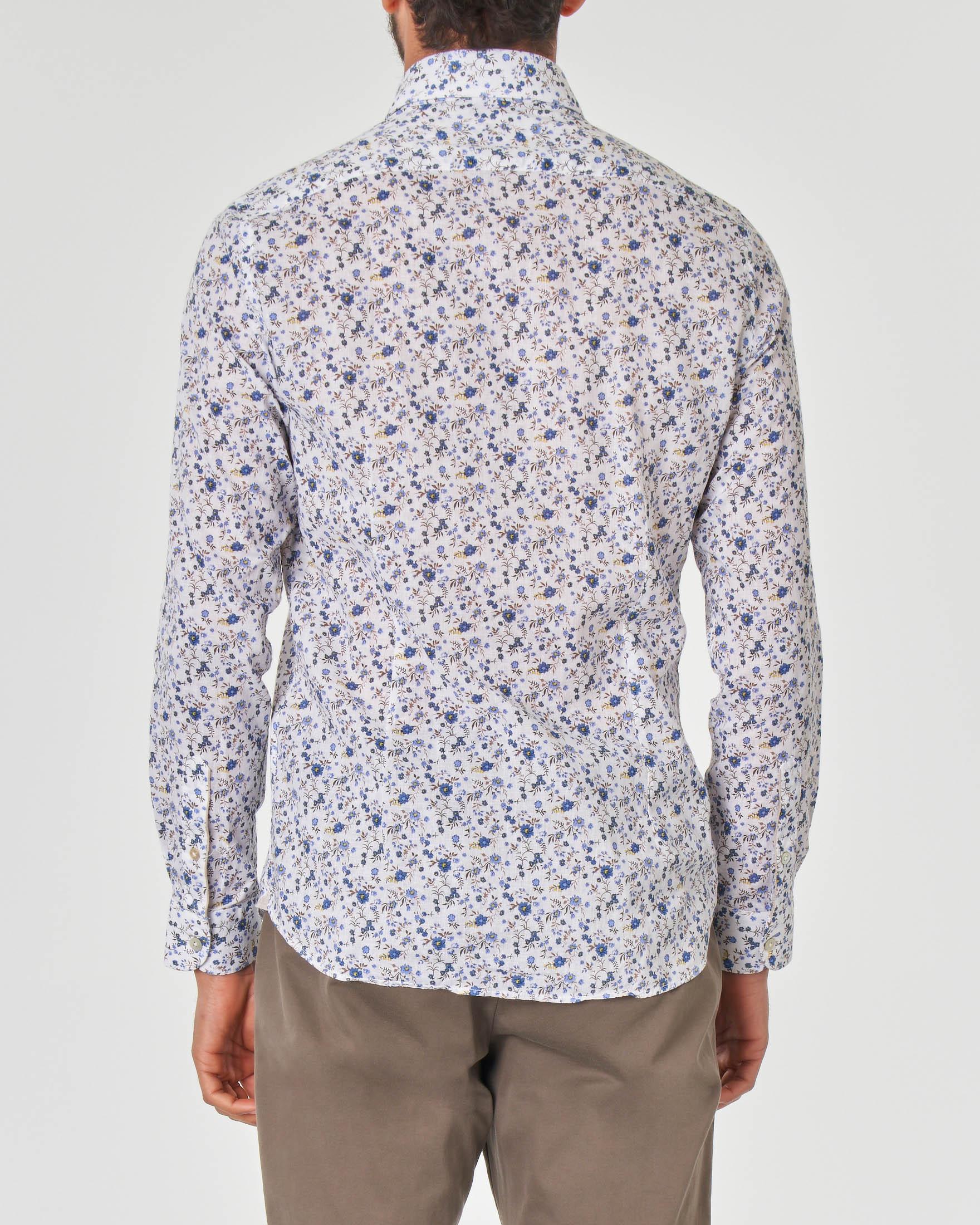 camicia fiorellini uomo