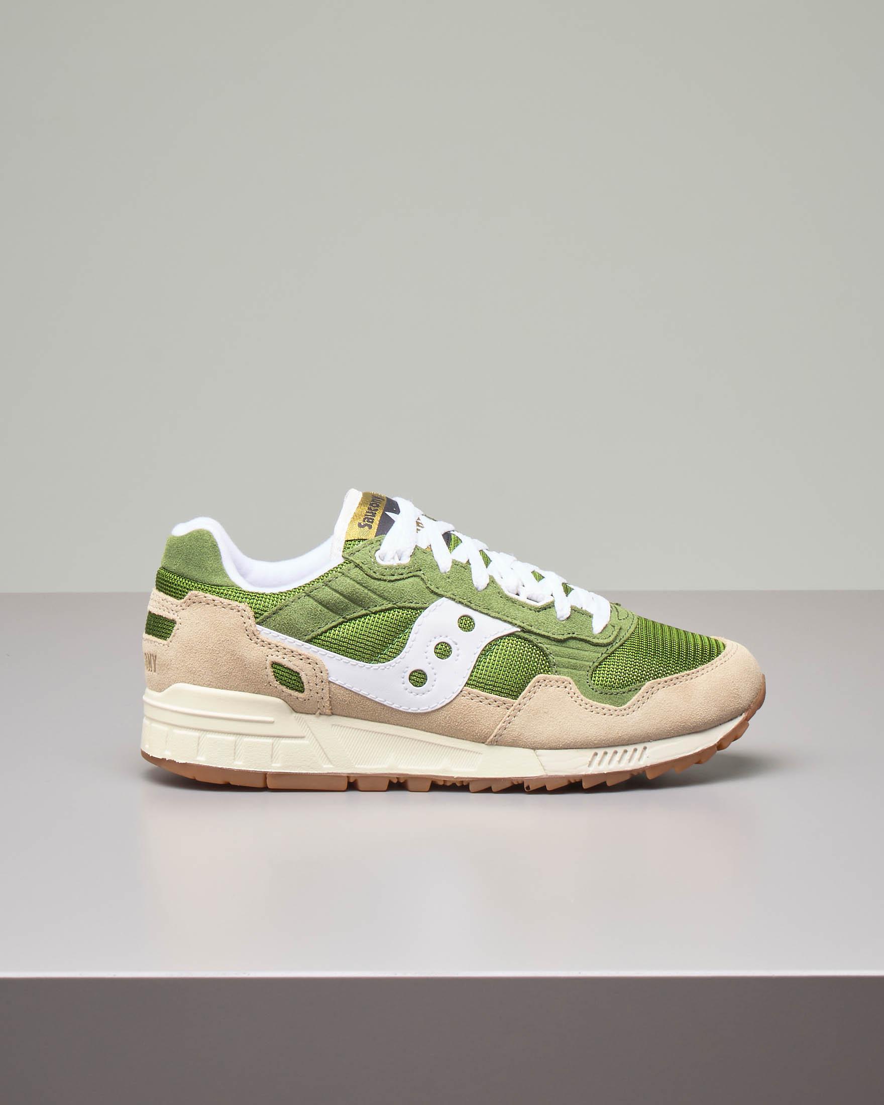 Sneakers Shadow 5000 Vintage beige e verde