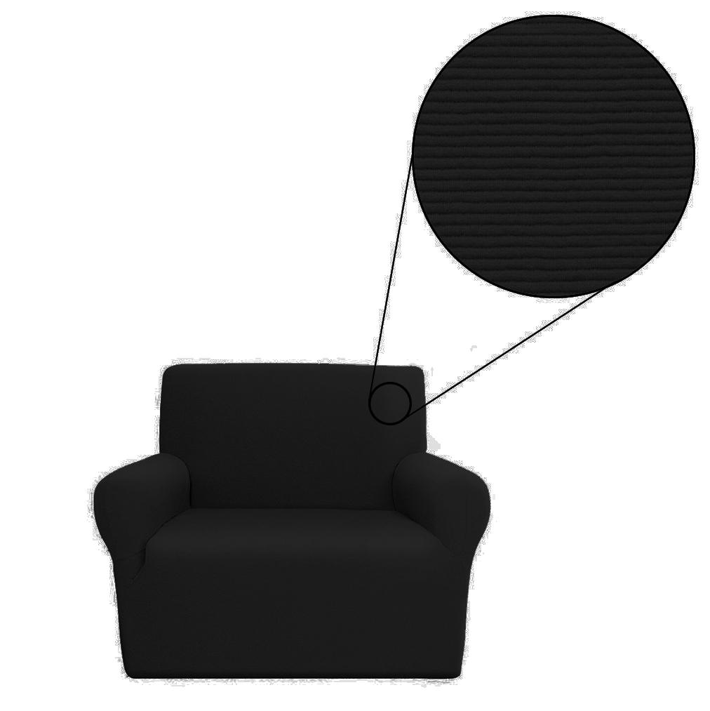 Copripoltrona elasticizzato MILLERIGHE da 70 a 105 cm - vari colori