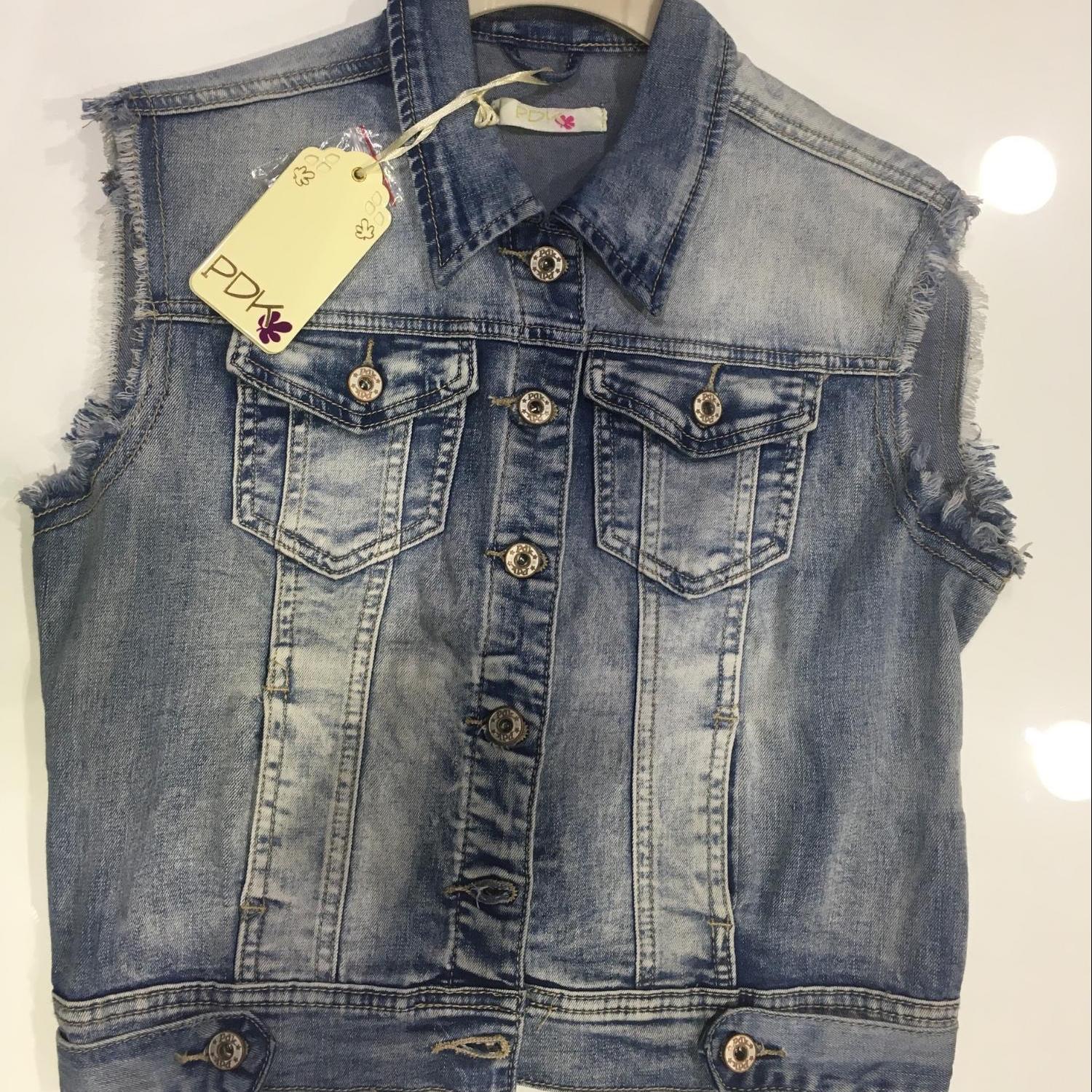 Gilet jeans donna Pdk 