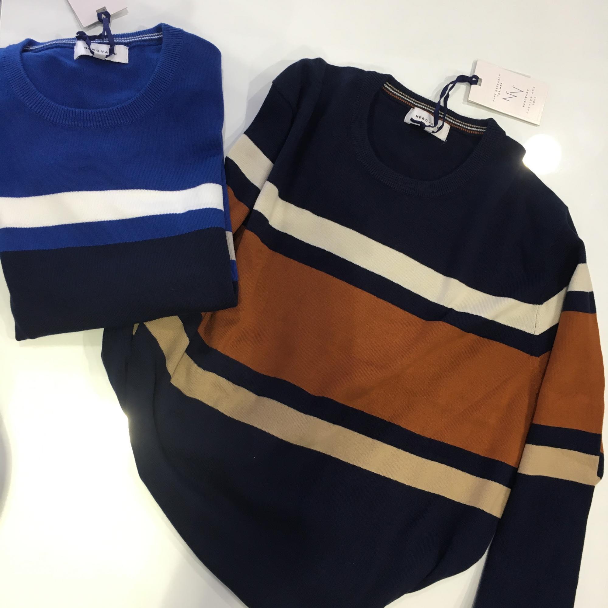 Maglie cotone uomo girocollo 