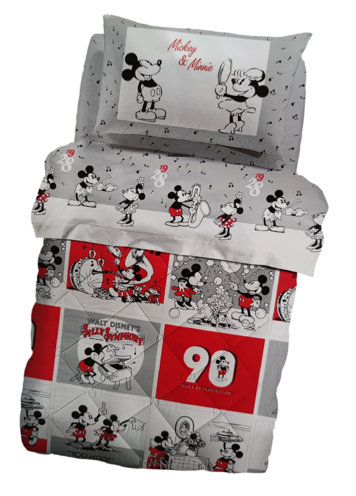 Intimo e Arredo Casa  Trapunta singola disney Mickey Minnie