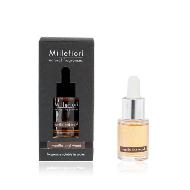 Fragranza Idrosolubile Vanilla & Wood 15 ml. Millefiori Milano