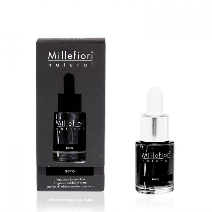 Fragranza Idrosolubile Nero 15 ml. Millefiori Milano