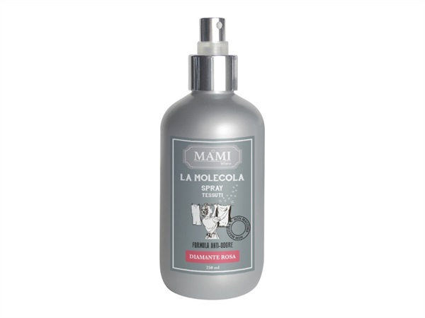 Molecola Spray Antiodore per Tessuti 250 ml. Diamante Rosa Mami Milano