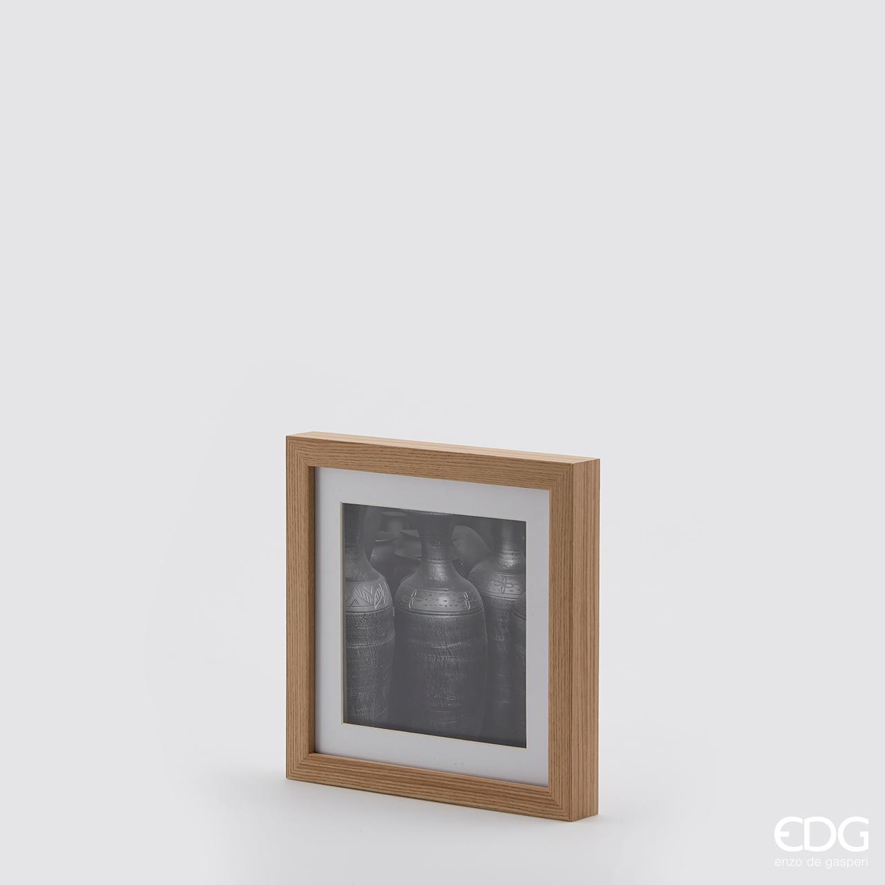 Cornice in Legno Naturale 22,5x22,5 Int.15x15 Edg