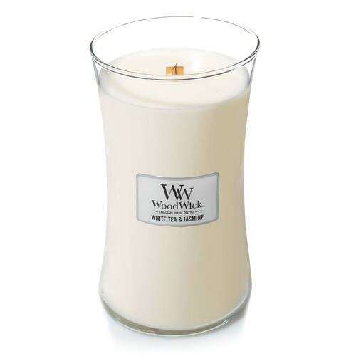 Candela Clessidra Grande White Tea & Jasmine 610 g. WoodWick