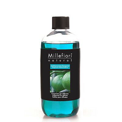 Ricarica per Diffusore a Stick 500 ml. Mediterranean Bergamot Millefiori Milano