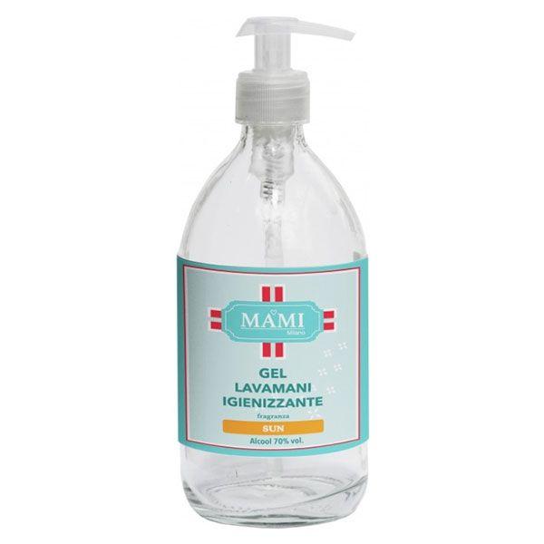 Gel Igienizzante Mani 500 ml. con Dispenser Alcool 70% vol. Sun Mami Milano