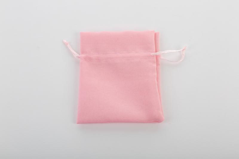 Sacchetto Cotone Rosa 11X12