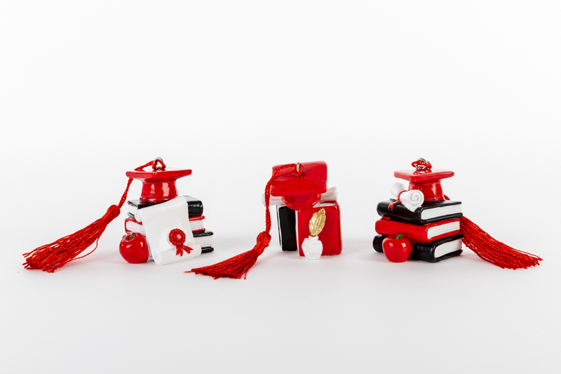 APPENDINO LAUREA IN RESINA 3 ASS. 4,5X4,5X5