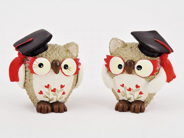 Gufetto Laurea in Resina 2A 5X3X5