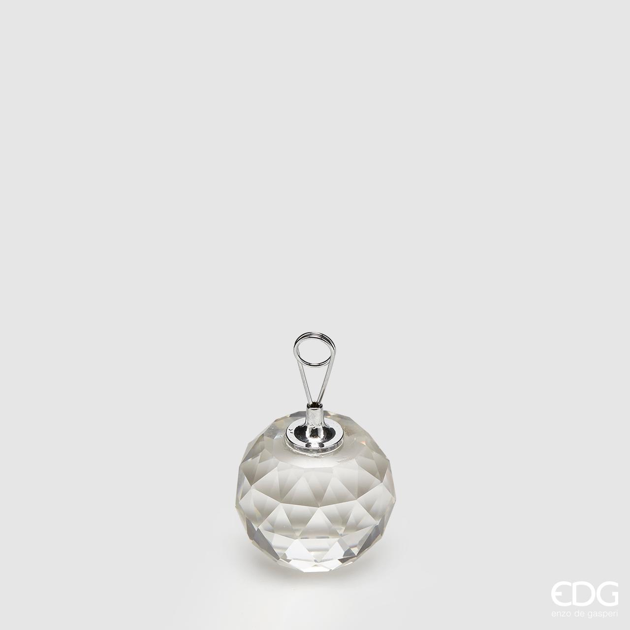 Segnaposto Crystal Sfera d.4 h.6 Edg