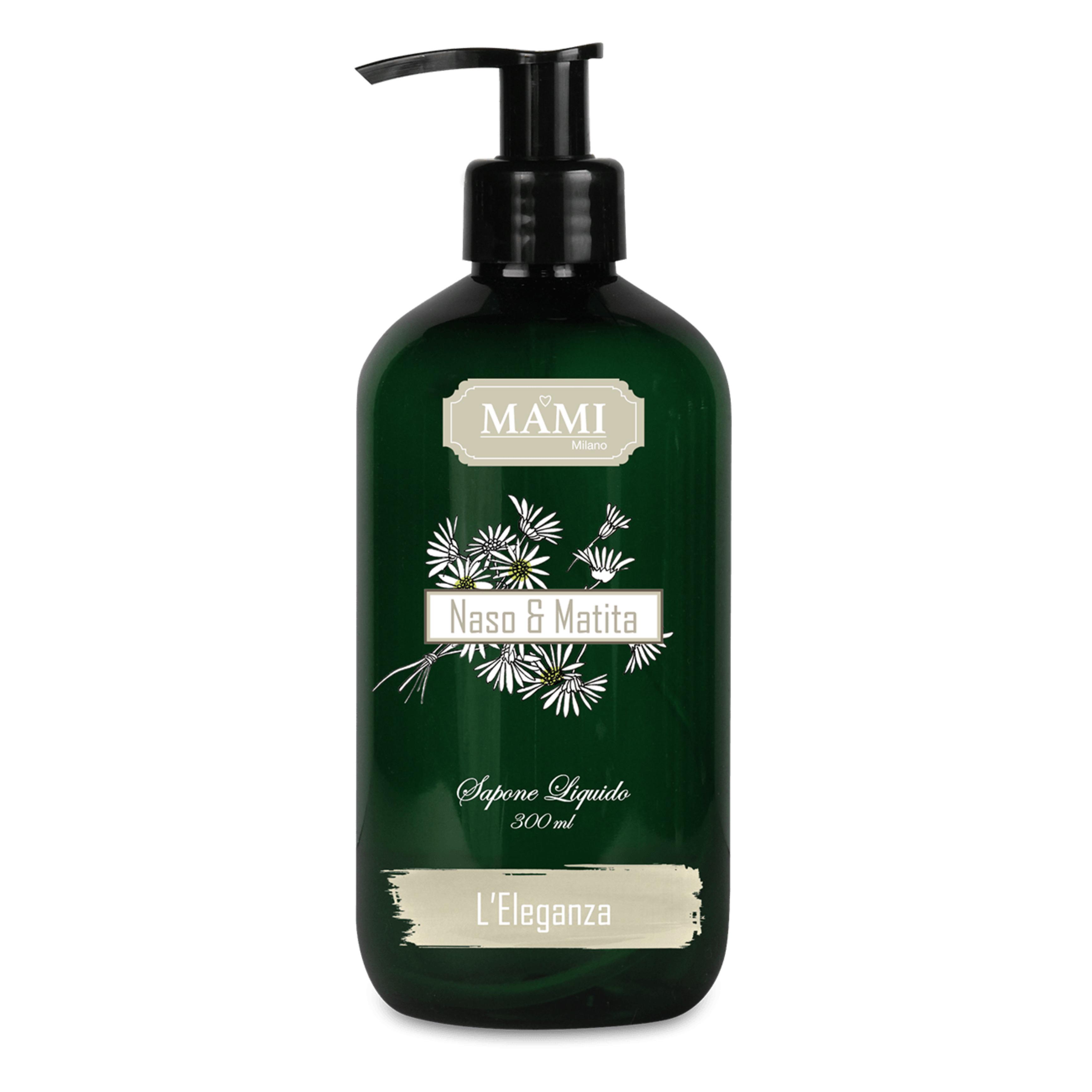 SAPONE LIQUIDO CON DISPENSER L'ELEGANZA 