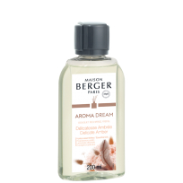 Ricarica di Profumo per Diffusore a Bastoncini  Bouquet Collection Aroma Dream Delicatesse Ambree 200 ml. Maison Berger