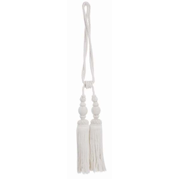 Doppia Embrasse Nappa Tenda Bianca h.35 Blanc Mariclò