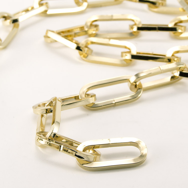 Catena Per Lampadari Stile Cattedrale Genovese - 1mt Oro, Filo 2.7mm, Per Restauro E Decorazioni - Foto 12