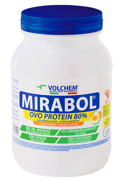 MIRABOL ® OVO PROTEIN 80 - barattolo ( proteine dell' uovo ) 750g
