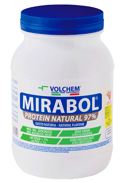 MIRABOL ®  PROTEIN NATURAL 97 - barattolo ( blend proteico ) 750g