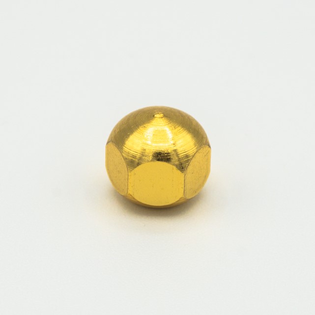 Dadi A Cupola M4 In Ottone - 20 Pezzi, Esagonali Ciechi, Per Fissaggio Macchinari, Mobili E Veicoli - Foto 6