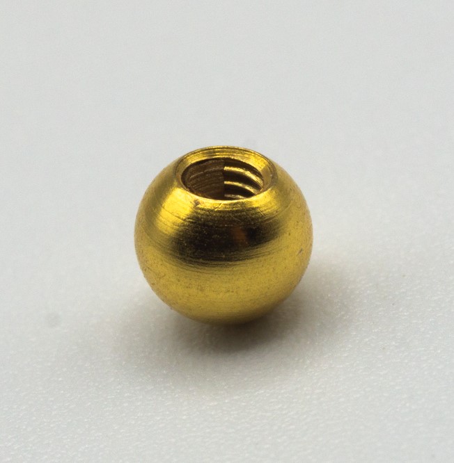 Coppa Grasso In Ottone A Pulsante Filettata 6 Mm – 4 Pezzi Per Sistemi Di Lubrificazione - 5