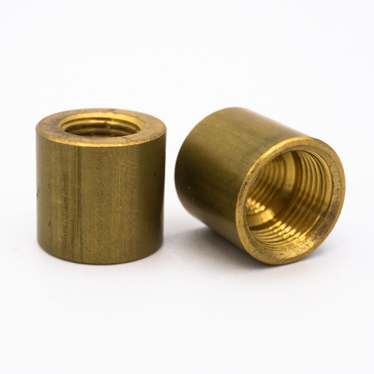 Beduan Raccordo Riduttore Per Tubo In Ottone - 1/2 X 1/4 - Spinato Per Collegamenti Idraulici - 3