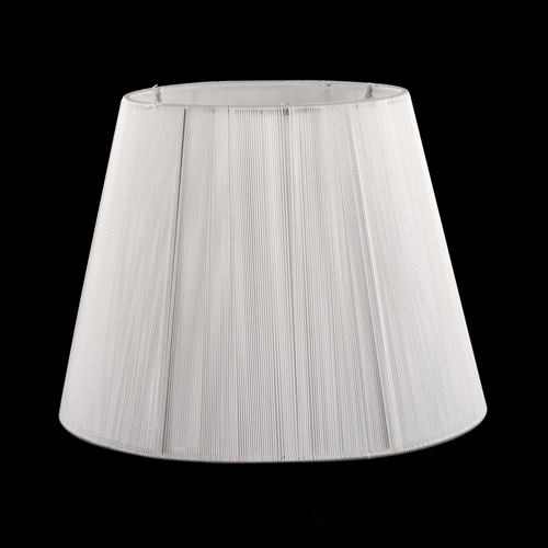 2 Pezzi Paralume Piccolo, Paralume in Tessuto E14 Beige Bianco con Bordo Dorato Copertura Paralume Mini per Lampade da Tavolo, Lampade da Terra e Lampadari, 11,5 x 15,3 x 14cm