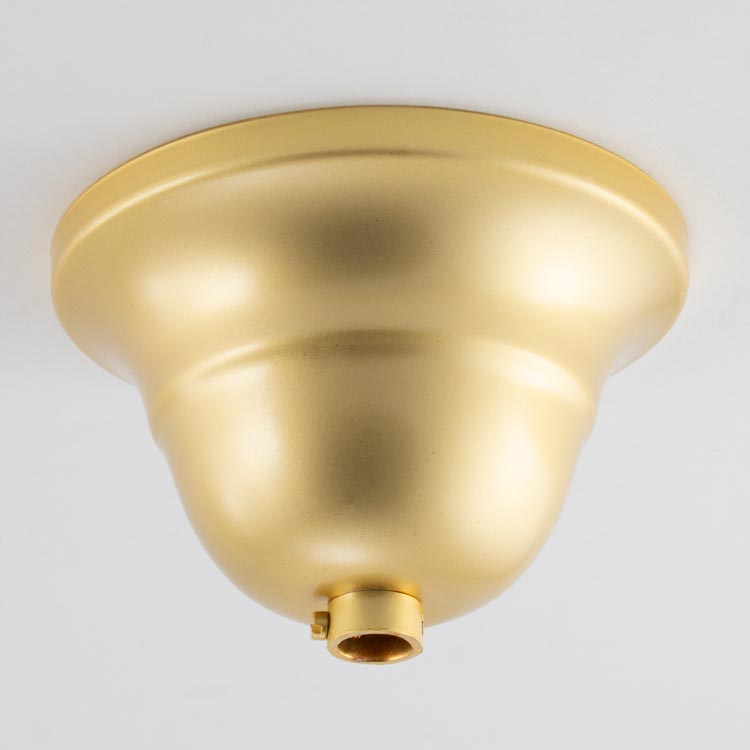 Rosone copri cavi per lampadari, metallo finitura oro laccato Ø9 cm ...