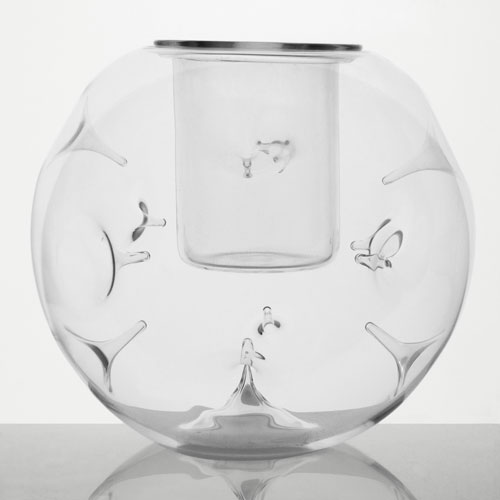 Parafiamma In Vetro - Diametro 7 Cm, Altezza 15 Cm, Per Candelieri E Decorazione - Foto 4