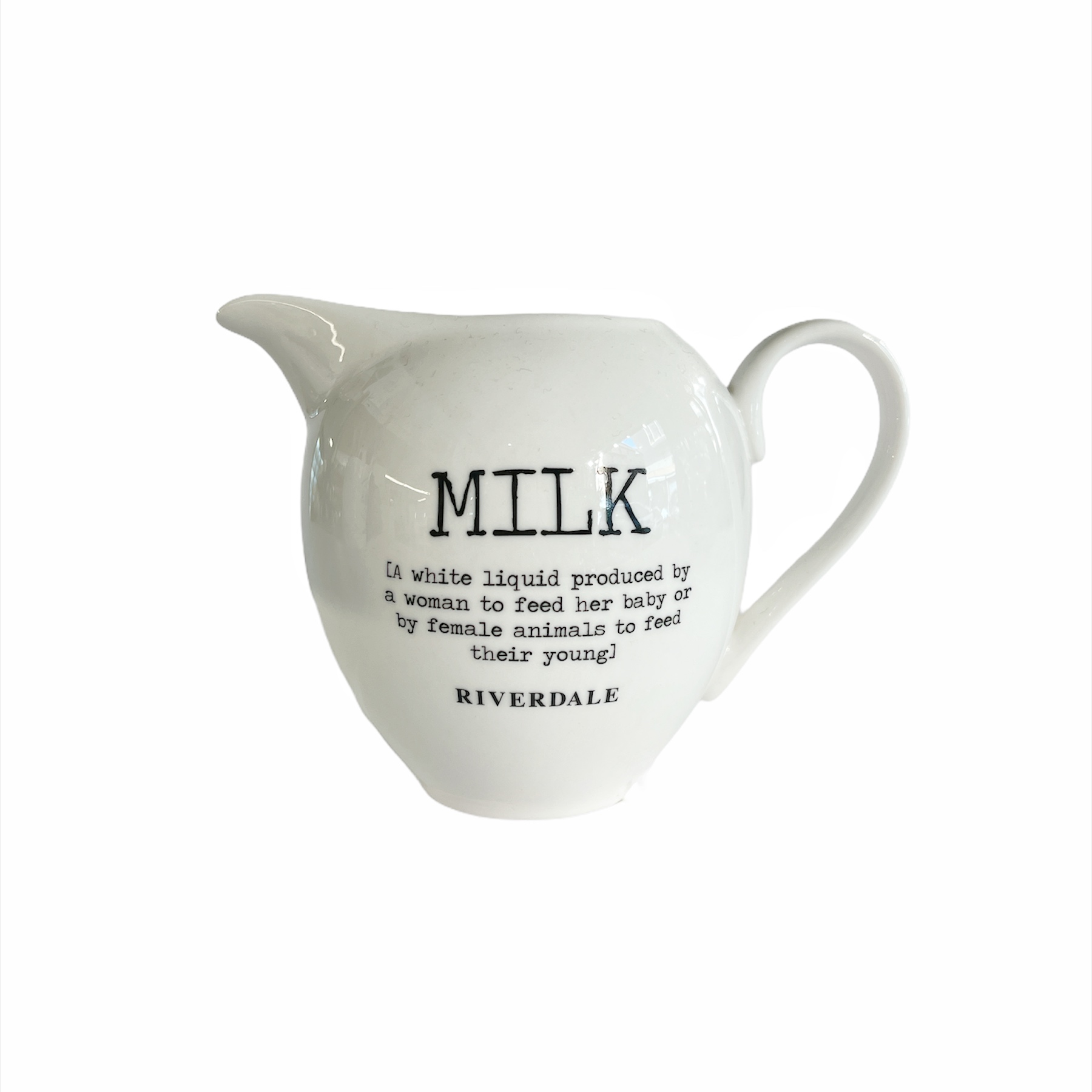 Lattiera Bianca 13x8,5x10h