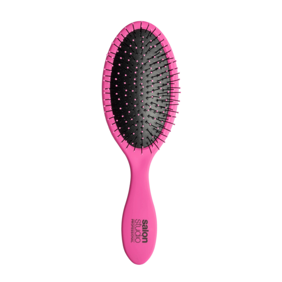 Spazzola Districante Con Manico Rosa