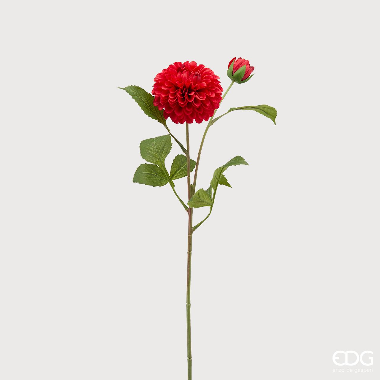 Dalia Chic Ramo con Bocciolo Rosso h.60 Edg