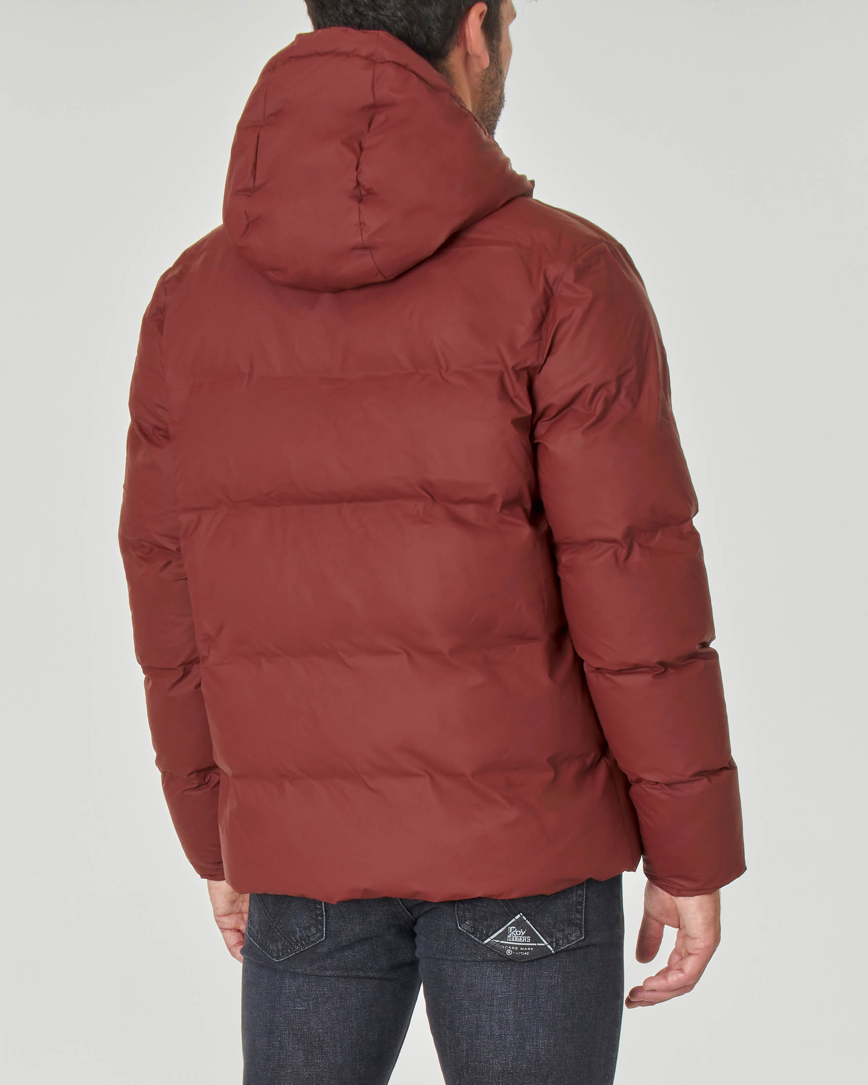 Piumino Puffer Jacket bordeaux