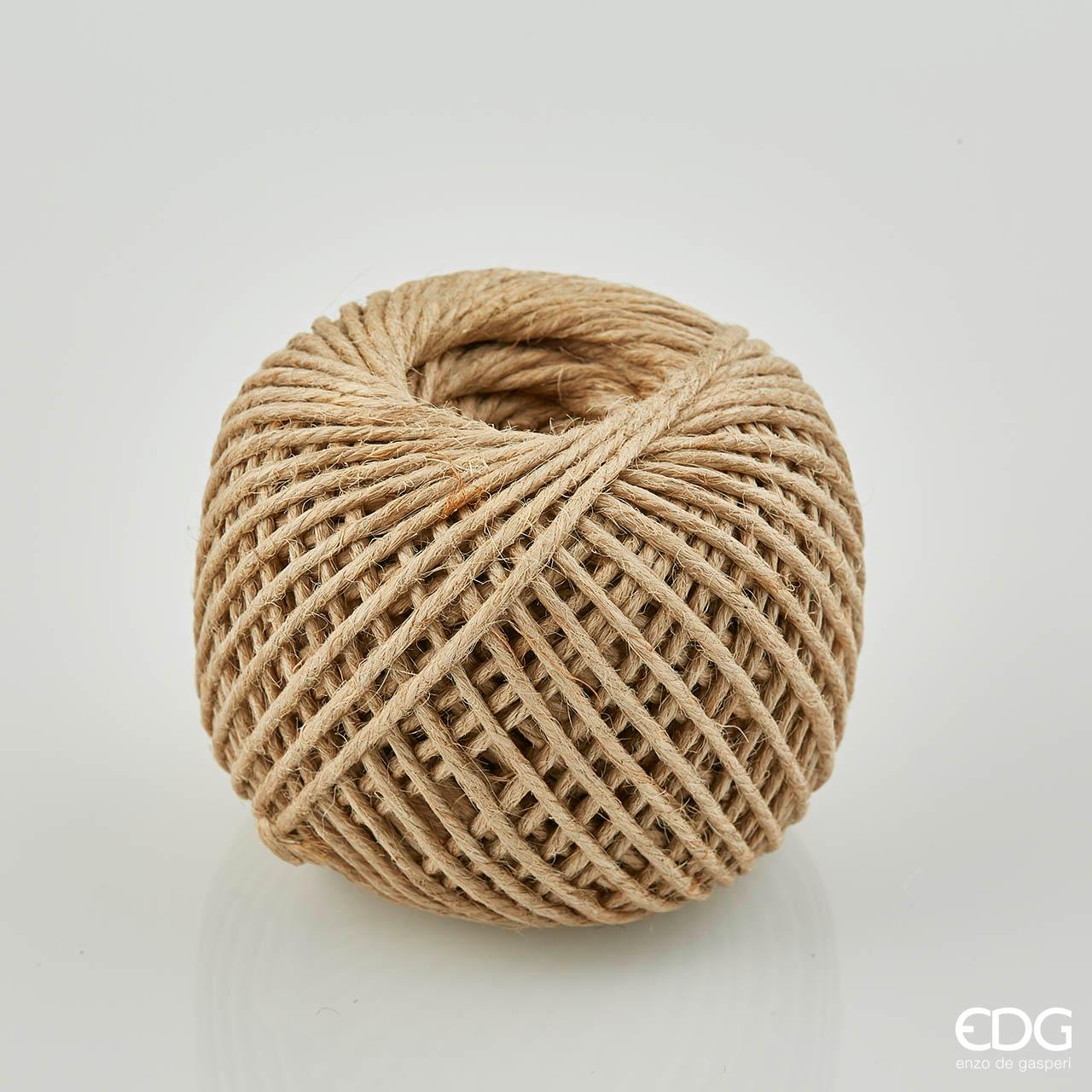 Spago Iuta in Gomitolo Naturale 2 mm. 91 mt. Edg
