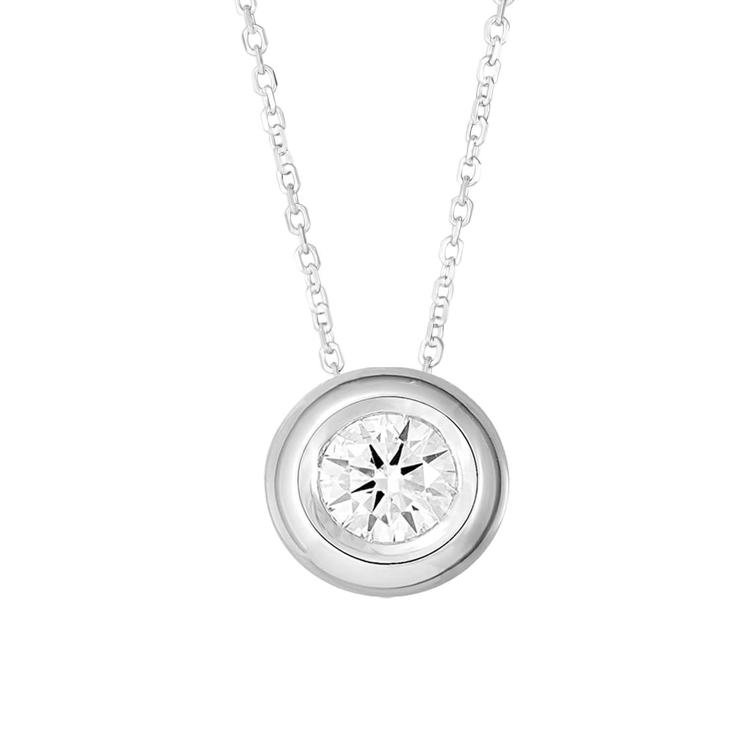 Collana Donna Oro 18kt ct.0,16 Prestige - Main view