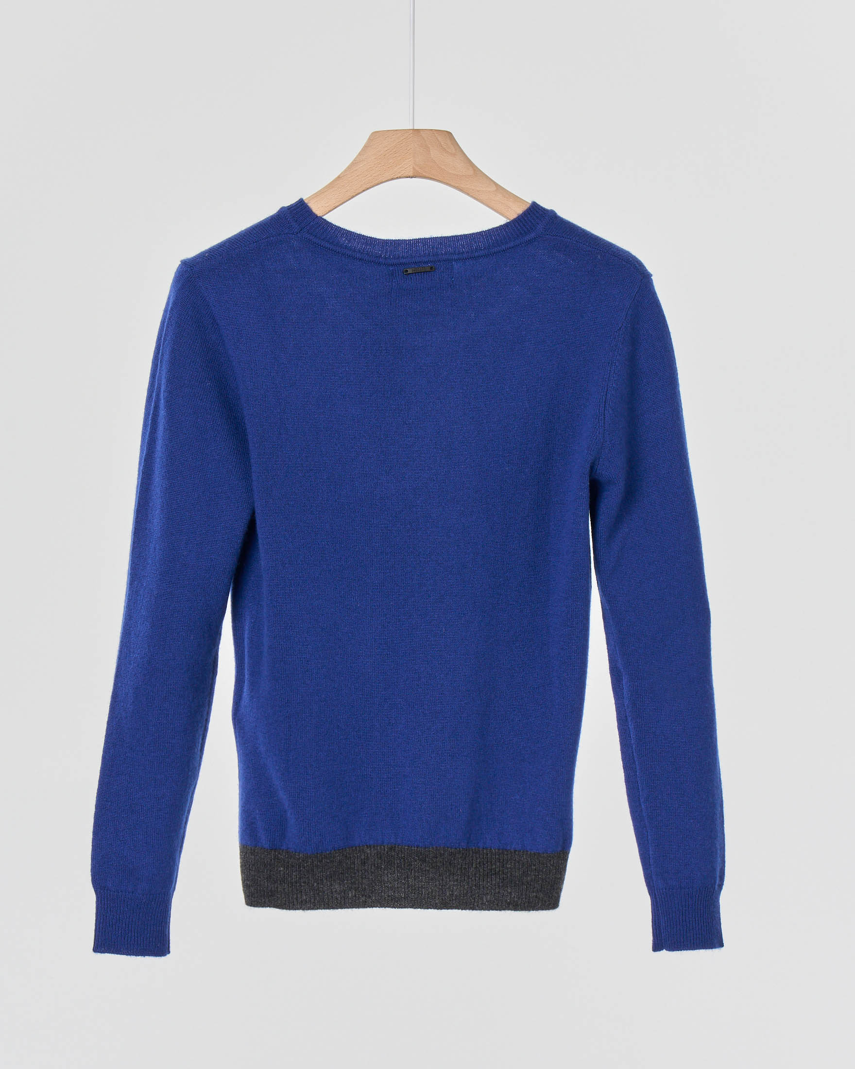 Maglia blu royal in misto lana e cachemire 10-16 anni