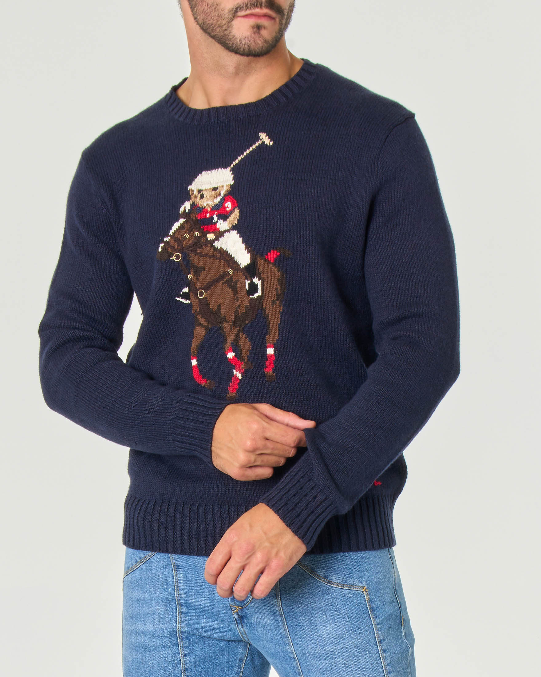 Maglia ralph lauren hot sale con orso