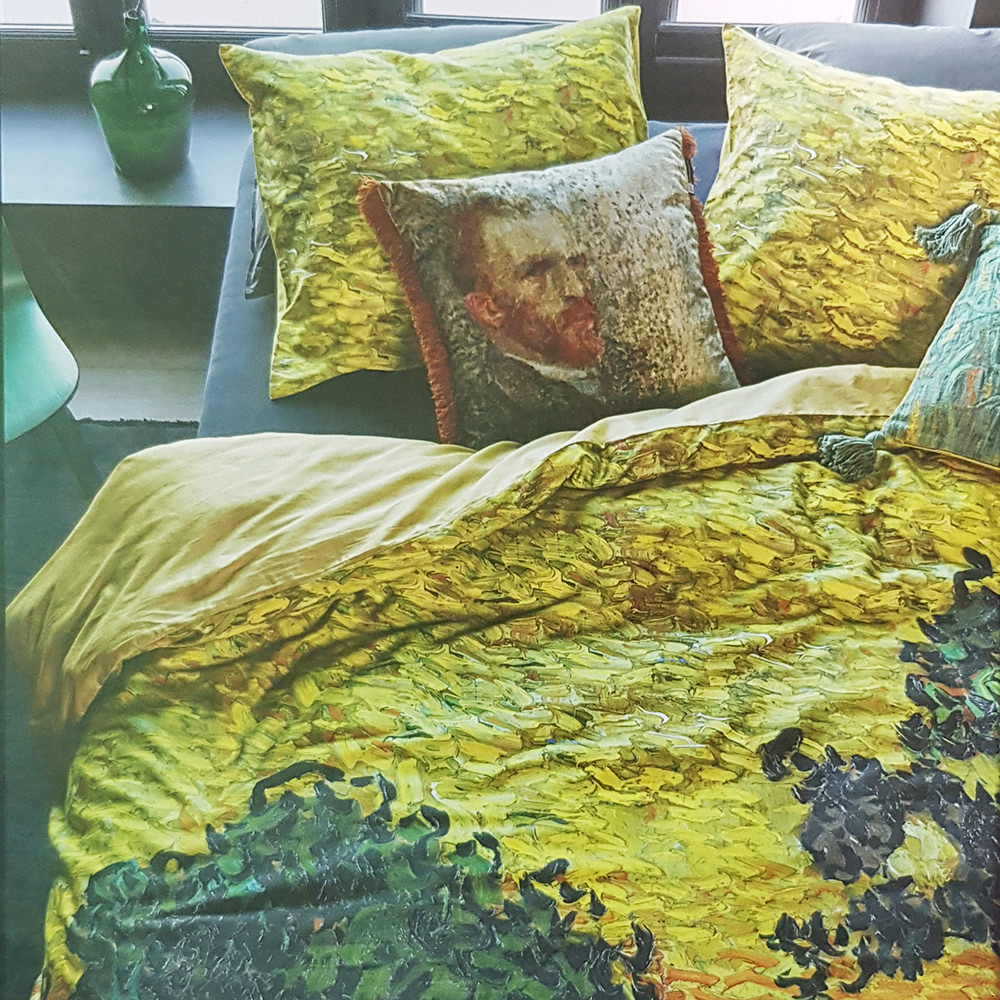 Copripiumino Matrimoniale BEDDING HOUSE Van Gogh PAESAGGIO al TRAMONTO