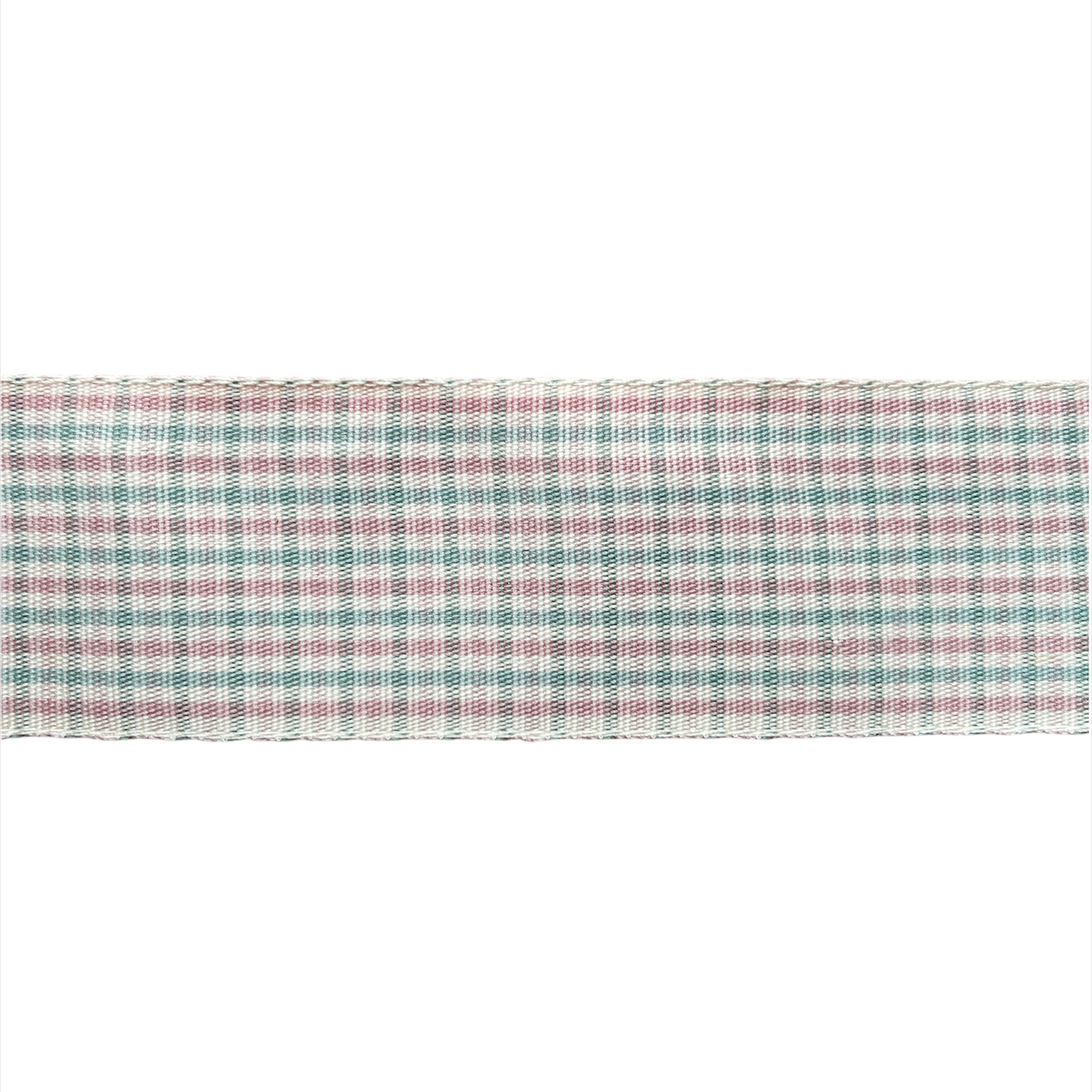 Nastro Quadri Cotton Look 40mm 10mt