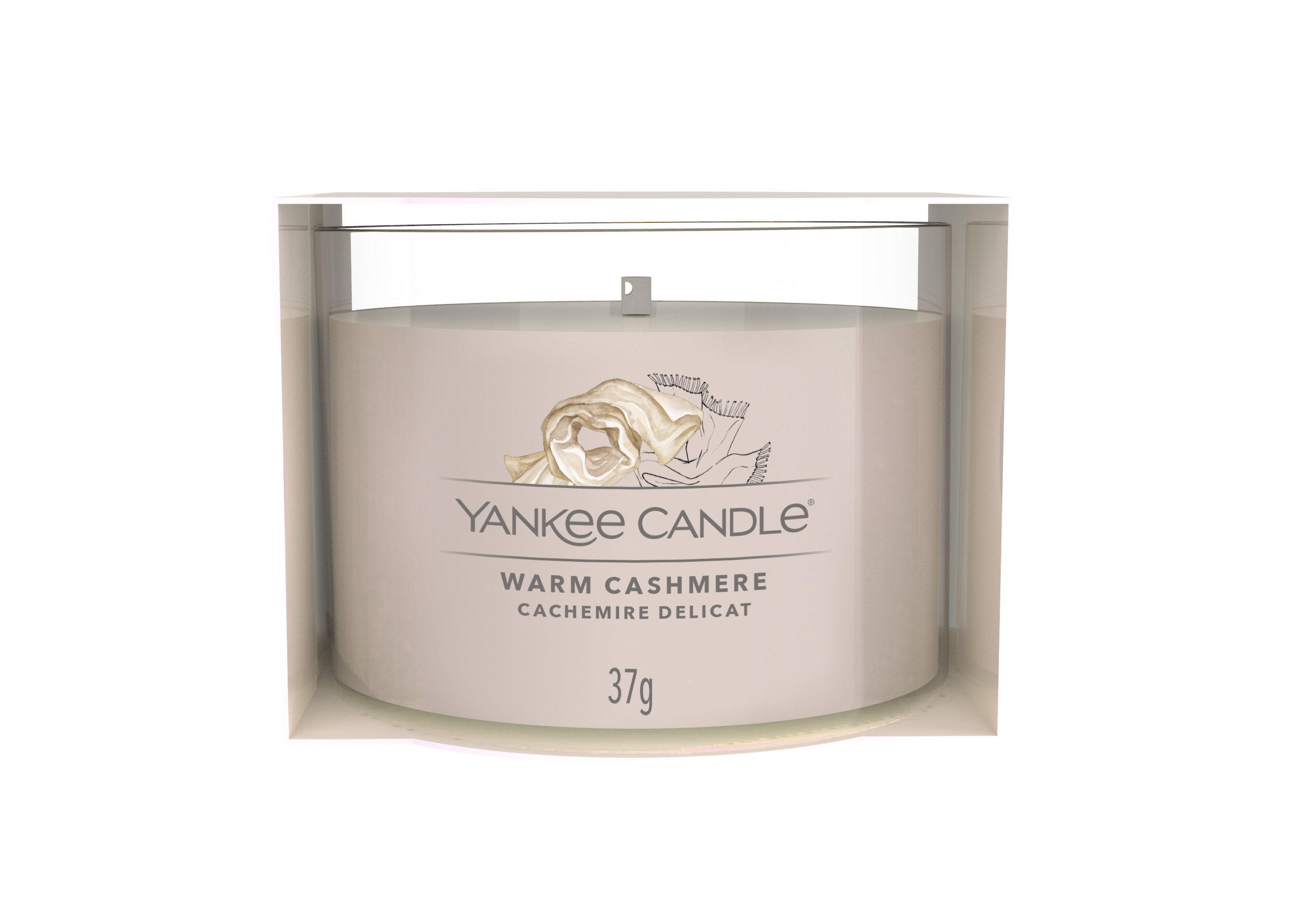 Filled Votivo Warm Cashmere 37 g. Yankee Candle