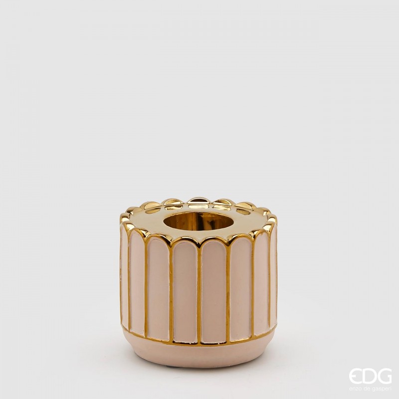 Portacandela Savoy d.10 h.8,5 Edg